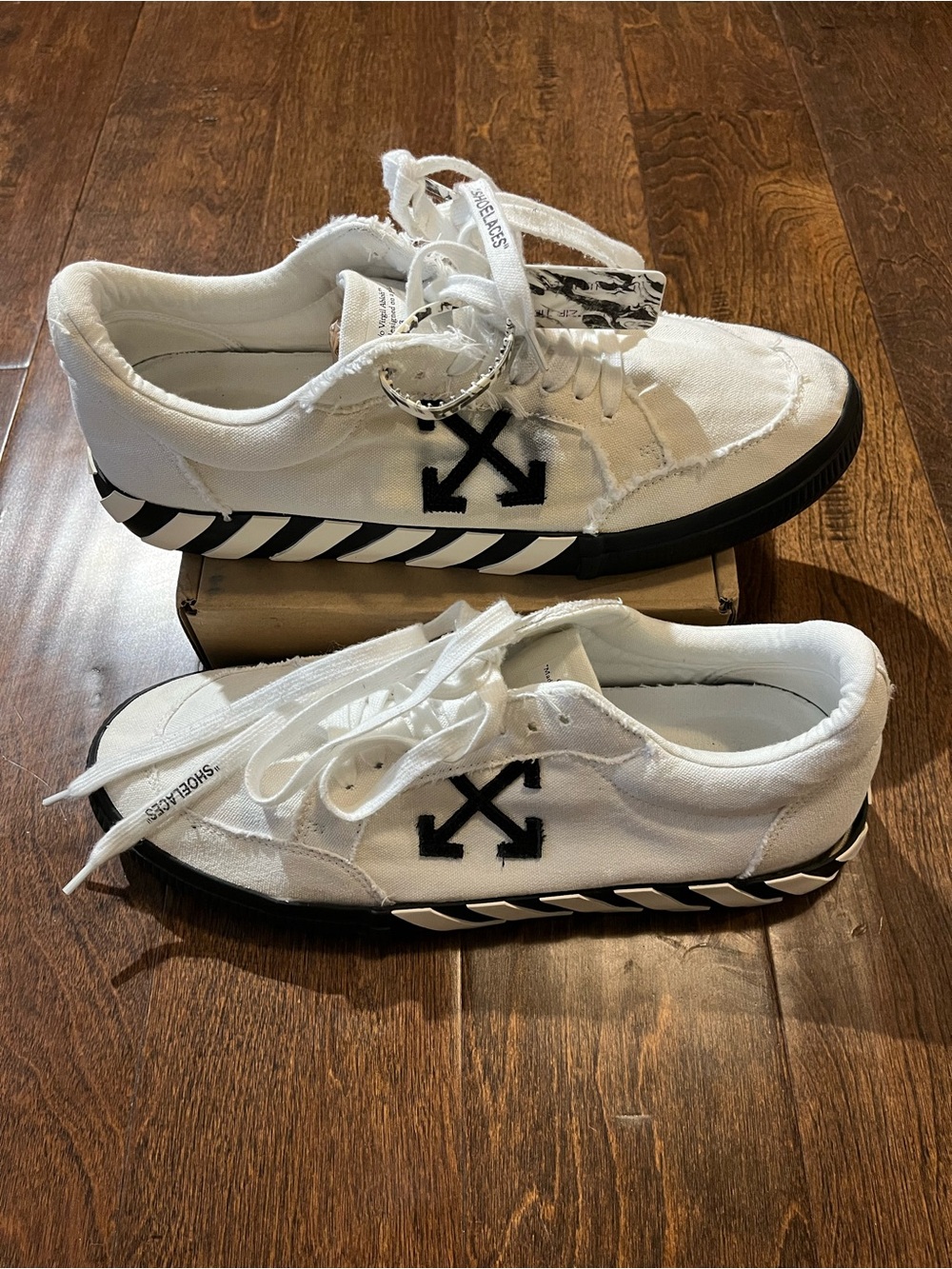Off-White Vulcanized Low Sneaker Shoes 2013 Men EU Size “48/ US 14